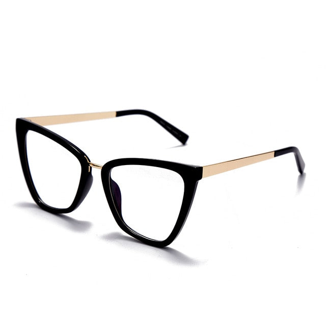 Oversized Cat eye Sunglasses Women Retro Cat Eye Brand Design