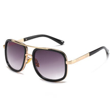 Load image into Gallery viewer, SHAUNA Double Bridges Fashion Square Sunglasses Brand Designer Outdoor Sun Glasses Shades UV400
